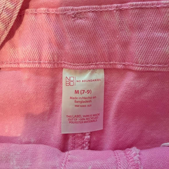 NWT Shortall Pink No Boundaries Jr Med Back To School - Picture 5 of 8